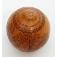 Chinees beschilderde pit van vrucht